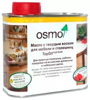 Масло для мебели и столешниц с твердым воском Osmo Topoil 3058 бесцветное матовое 0,5 л