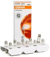 Лампа автомобильная накаливания OSRAM Original Line 6418 C5W 12V 5W SV8.5 3200K 1шт