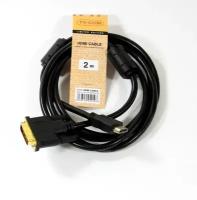 Кабель а/в TVCOM 2m м HDMI to DVI-D (19M -25M) LCG135F-2M