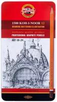 Карандаши графитные 12 штук набор ART KOH-I-NOOR, артикул 1502012008PL