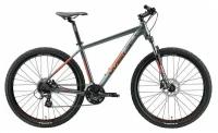 Велосипед Welt Rockfall 2.0 SST 27 16" matt grey/red (2021) 27.5"