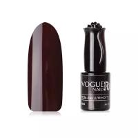 Гель-лак для ногтей Vogue Nails плотный самовыравнивающийся, темный, бордовый, 10 мл