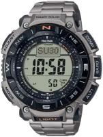 Наручные часы CASIO Pro Trek PRG-340T-7E, серый, серебряный