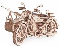 Сборная модель Lemmo Мотоцикл с коляской Уран 01-59