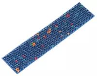 Массажный коврик Ляпко аппликатор Коврик "Спутник плюс" (шаг игл 6,2 мм, размер 59 х 235 мм) синий