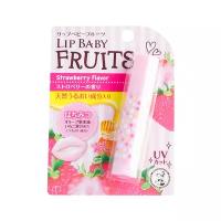 Mentholatum Бальзам для губ Lip baby fruits Strawberry flavor