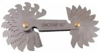 Cnic Набор резьбовых шаблонов для дюймовой резьбы Unc/unf 60гр из 26шт. 4-80 38501