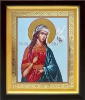 Великомученица Ирина Македонская, икона в киоте 19*22,5 см