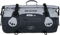 Мотосумка Oxford Aqua T-30 Roll Bag Grey/Black