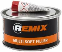 Шпатлевка автомобильная универсальная Remix RM-MSF-900 Multi Soft Filler 2K полиэфирная 0,9 кг