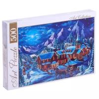 Пазл ART PUZZLE Альпийская деревня зимой (ХАП500-4418), 500 дет