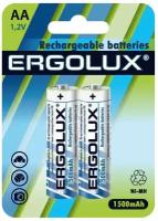 Аккумулятор AA-1500mAh Ni-Mh BL-2 (NHAA1500BL 1.2В) Ergolux