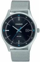 Наручные часы CASIO Collection MTP-E710M-1A, серебряный, черный