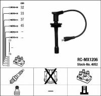 4052 / RC-MX1206 Комплект проводов зажигания ГАЗ 3M3-4062.9 NGK 4052