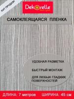 Самоклеющаяся пленка ПВХ для мебели и стен 0,45х 7м водостойкая матовая в рулоне для декора самоклеющиеся обои