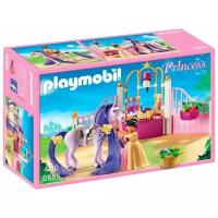 Набор с элементами конструктора Playmobil Princess 6855 Королевская конюшня