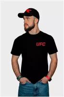 Футболка мужская UFC UFC RED SMALL LOGO T-SH, L/52