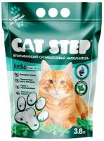 CAT STEP ARCTIC FRESH MINT наполнитель силикагелевый для туалета кошек с ароматом мяты (3,8 л)