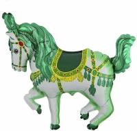 Воздушный шар, Весёлая затея, Лошадь цирковая зелёная