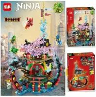 Конструктор Ниндзяго Ninjago "Небесный Храм Сады" 1455 деталей