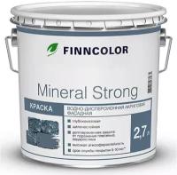 FINNCOLOR MINERAL STRONG краска фасадная, водно дисперсионная, матовая, база A (2,7л)