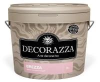 Декоративное покрытие Decorazza Brezza Argento BR-001, песчаные вихри, 1 л