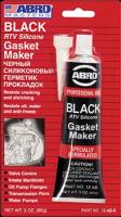 Герметик прокладок Abro Masters (черный) 85 гр 12-АВ-СН
