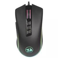 Мышь Redragon Cobra fps, игровая, оптическая, проводная, USB, черный [78284]