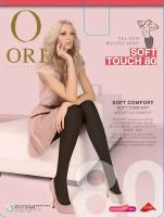 Колготки ORI Soft Touch, 80 den, размер 3, серый