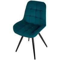 Стул обеденный Polini Home Verona SM, темно-бирюзовый - черный