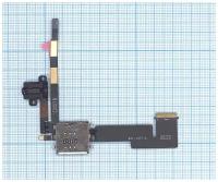 Шлейф аудио разъема с коннектором Sim карты для планшета Apple iPad 2