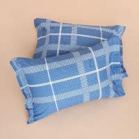 Комплект наволочек с ушками Cozy Home, перкаль 50х70 (2 шт.), Classic Blue, Bonmarito