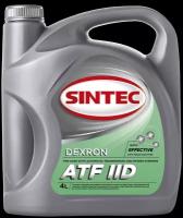 Atf Dexron Ii Масло Трансмиссионное Мин. 4л. Sintec SINTEC арт. 900260