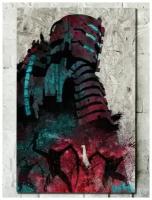 Картина интерьерная на рельефной доске, размер 47х30, материал ОСП игра Dead Space 2 - 11091 В