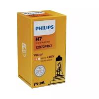 Лампа автомобильная PHILIPS Premium H7 12V 55W PX26d +30%