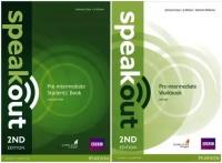 SpeakOut Pre-Intermediate (2 Edition) Набор Student's Book + Workbook + CD