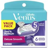 Venus Extra Smooth Swirl Сменные Кассеты 6 шт