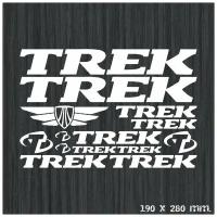 Комплект наклеек на раму велосипеда "TREK 1"