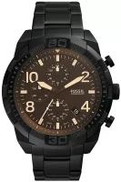 Наручные часы FOSSIL Bronson, черный, мультиколор