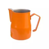 Молочник нержавеющая сталь Europa 500мл оранжевый MOTTA / Питчер для капучино, кофе/ сливочник для взбивания молока