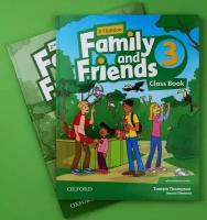 Учебники Family and Friends 3 Комплект: Student's book +Workbook + CD диск