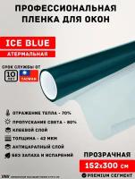 Теплоотражающая пленка для окон, балкона и лоджии USB ICE BLUE CS 80 (рулон 1,52х3 метра)