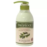 Лосьон Deoproce Body Well-Being Fresh Moisturizing Olive Body Lotion, Увлажняющий лосьон для тела с экстрактом оливы, 500 мл