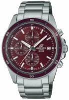 Мужские японские наручные часы Casio Edifice EFR-526D-5C с хронографом с гарантией