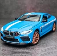 Коллекционная модель BMW M8 MANHART Coupe 1:24 ( металл,свет,звук)