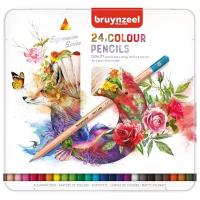 Набор цветных карандашей Bruynzeel Expression Colour 24цв в металл.кор