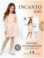 Колготки Incanto, 40 den, размер 128-134, бежевый, желтый