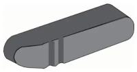 OHBS9/1 Ручка "черная" для прямого монтажа на OTF6/F8 63...125, OT100...125F_С ABB, 1SCA108689R1001