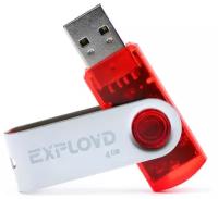 USB флэш-накопитель (EXPLOYD 4GB 530 красный)