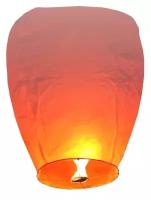 Небесный фонарик Корона, длина: 95 см, оранжевый
